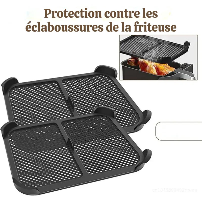 Grille de Protection Anti-Éclaboussure pour AirFryer