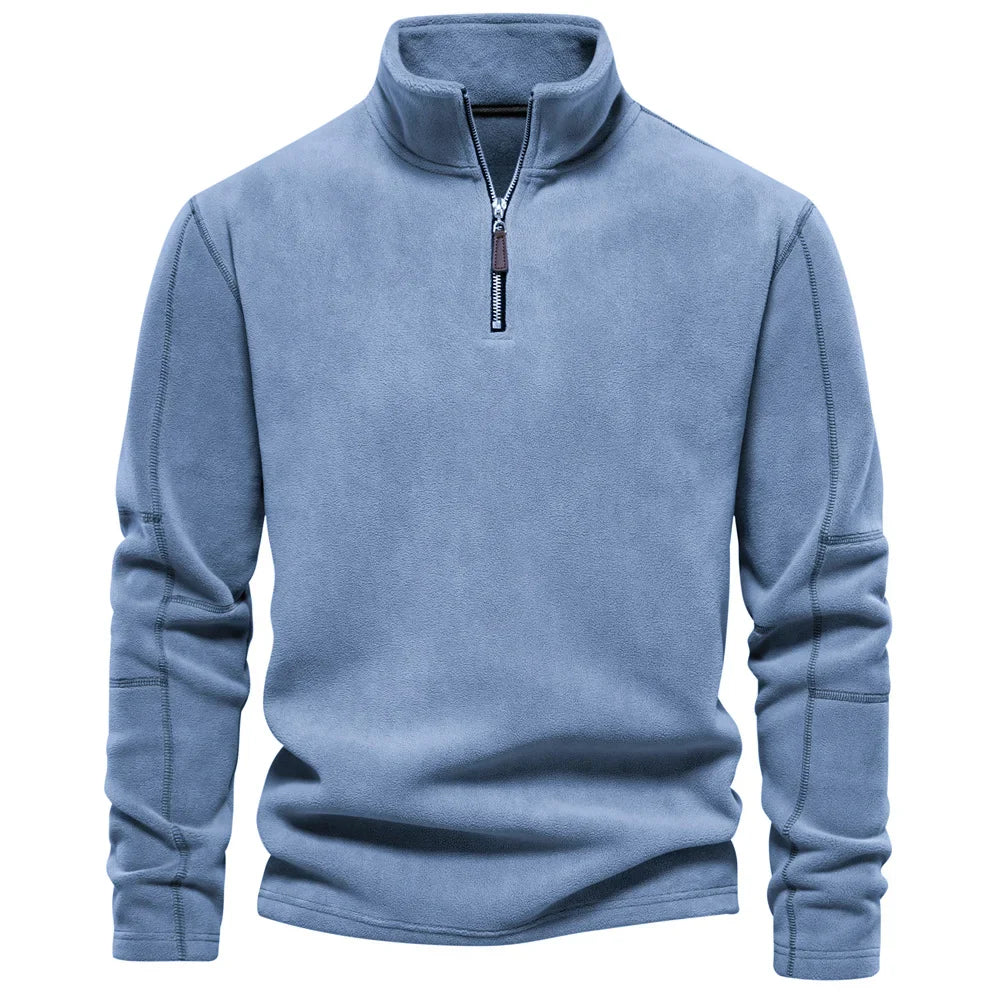 Sweatshirt avec col montant confortable