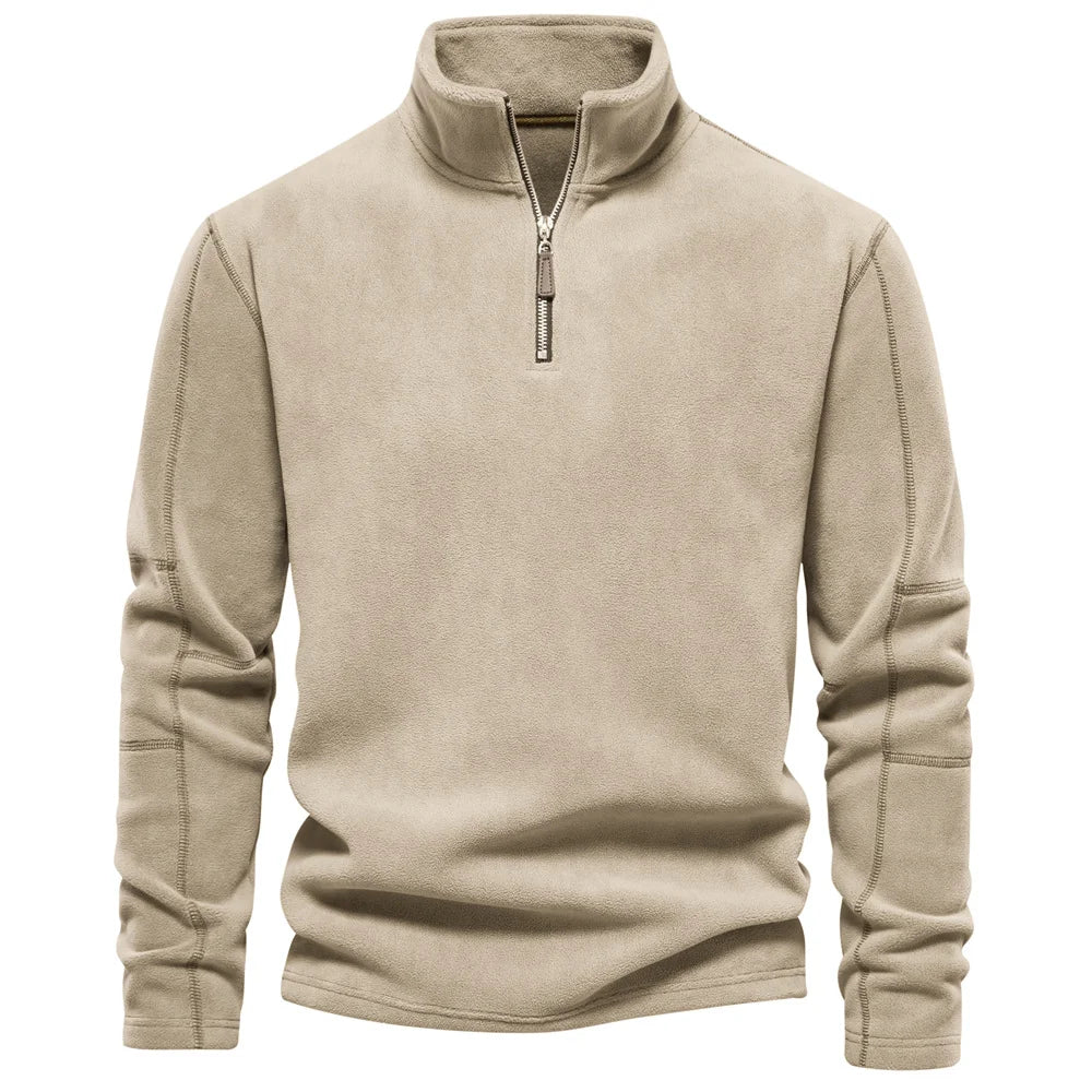 Sweatshirt avec col montant confortable