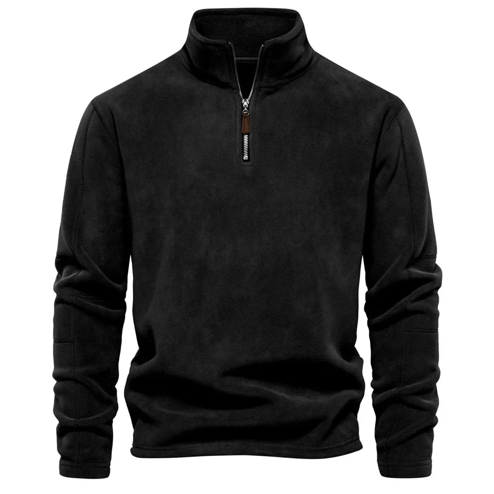 Sweatshirt avec col montant confortable