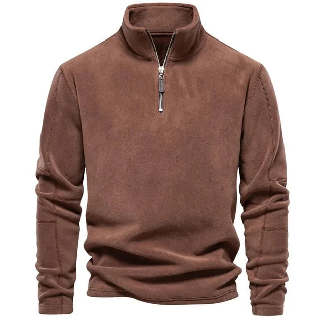 Sweatshirt avec col montant confortable